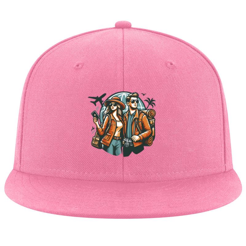 Bold Cheerful Camping Travelling Cap