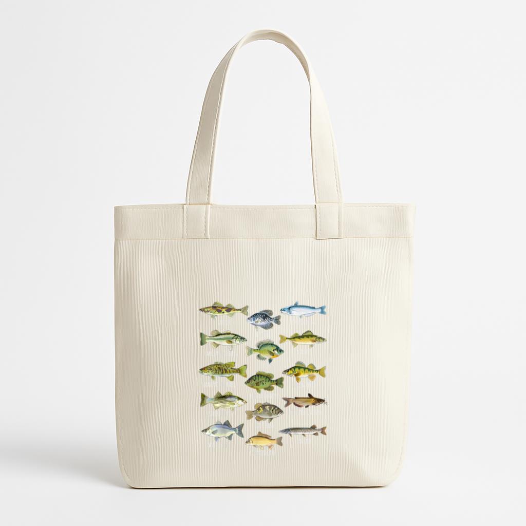 Fish Species Biology Types Of Freshwater Fishing Canvas Tote Bag