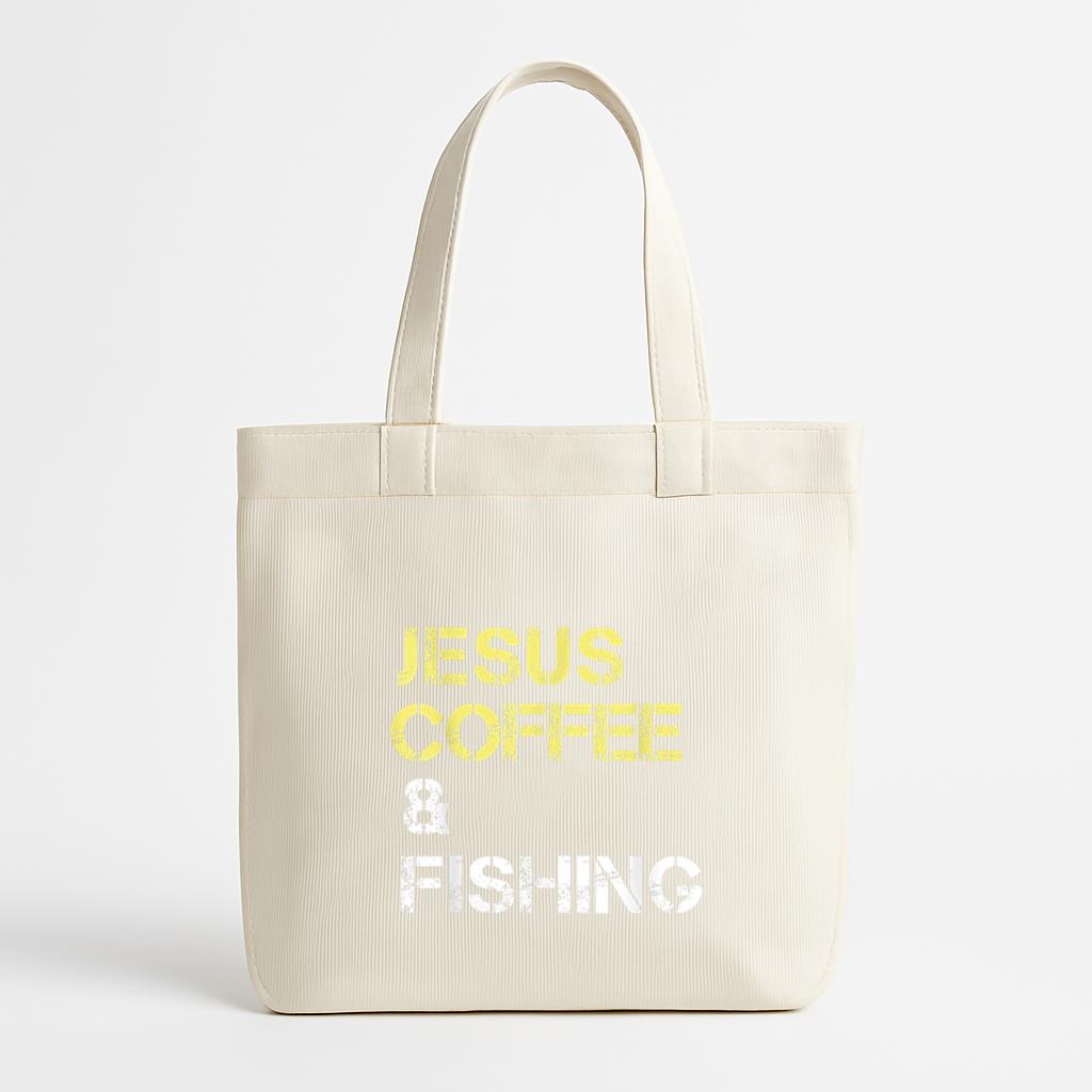 Fishing Apparel For Christian Coffee Canvas Tote Bag