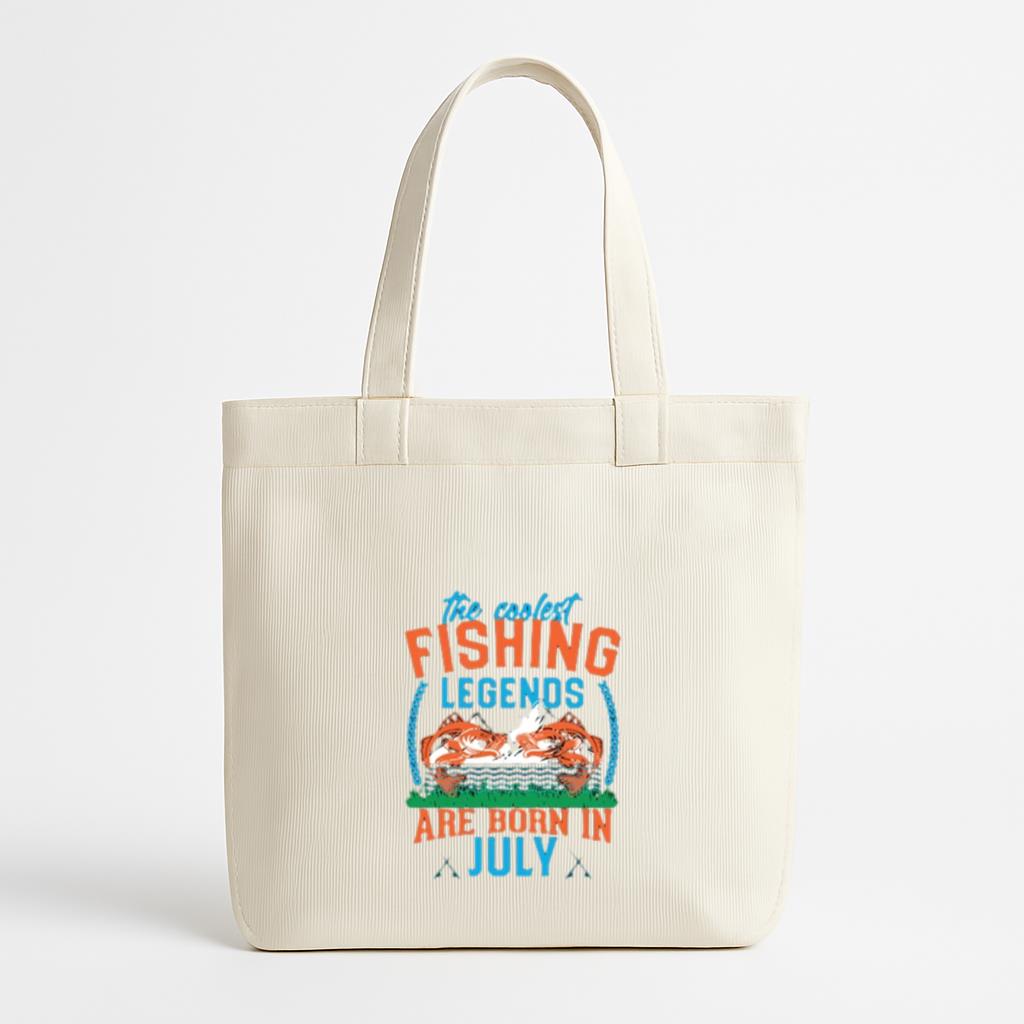 fishing legends born september t Canvas Tote Bag