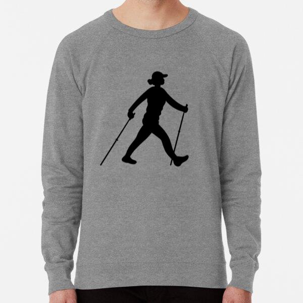 Hiking Woman Silhouette Sweatshirt