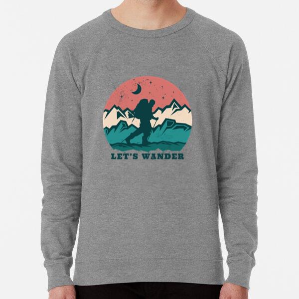 Lets Wander Mountain Badge Sweatshirt
