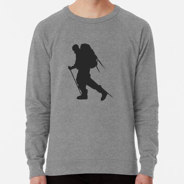 Man Hiking Silhouette Sweatshirt