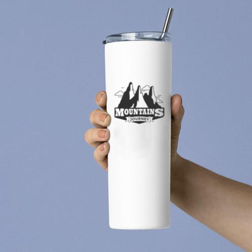 Mountains Journey Logo Tumbler