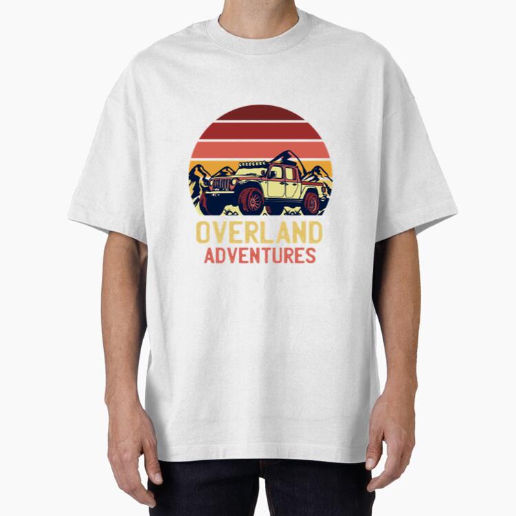 Overland Adventures Camping Oversized T-Shirt